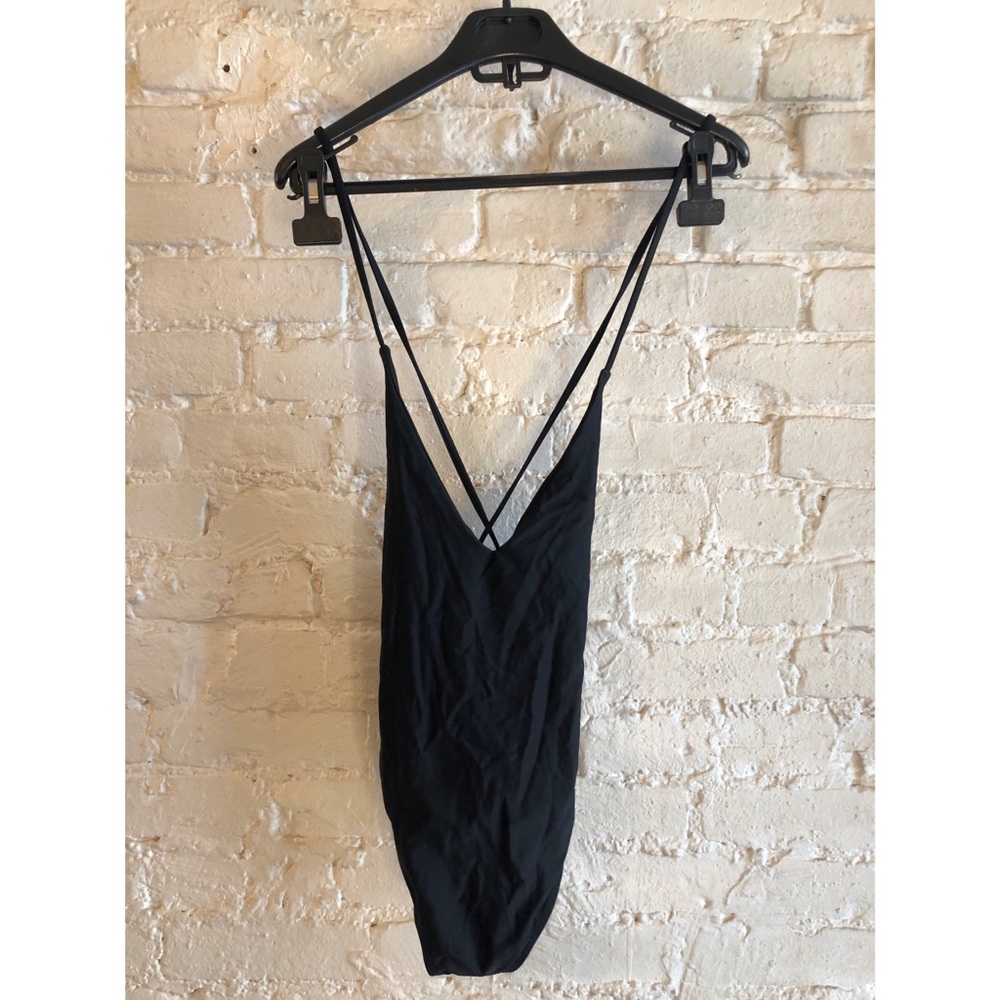 Beach Riot x Free People Black One Piece Swimsuit